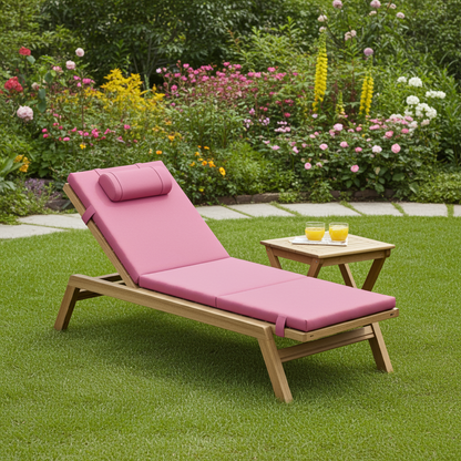 3-teilig - Gartenliege Auflage nach Mass