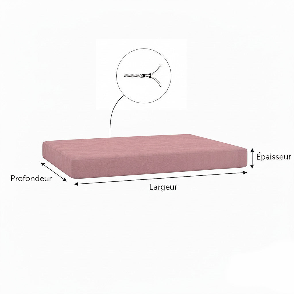 Cuscino per panche e divanetti da esterno Dimensioni