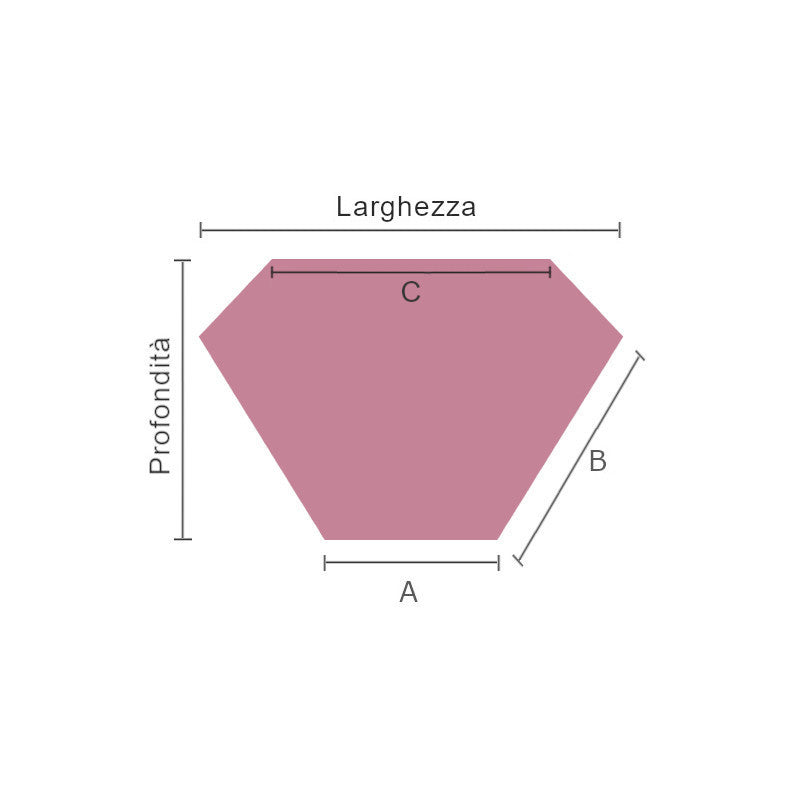 Cuscino per seduta angolare su misura