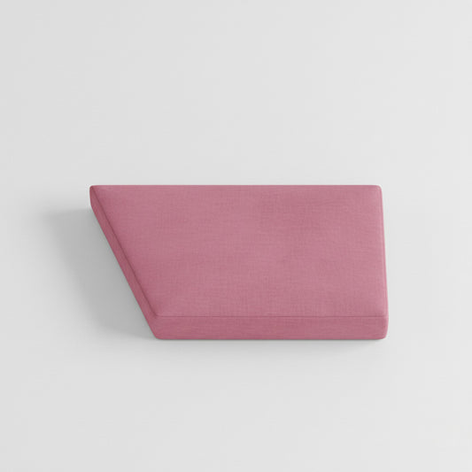 Schräge Sitzkissen nach Maß - Links