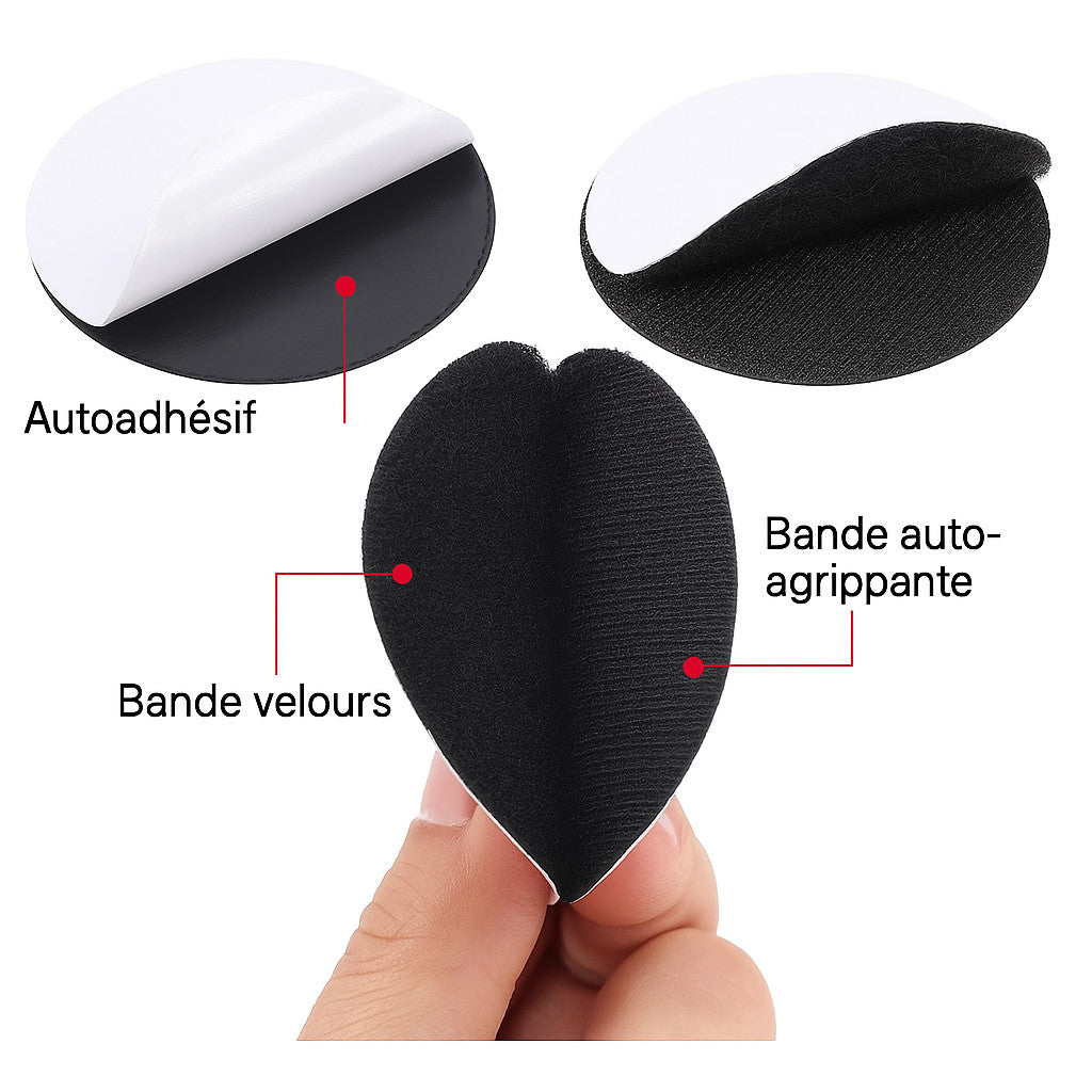 Dischi Velcro autoadesivi