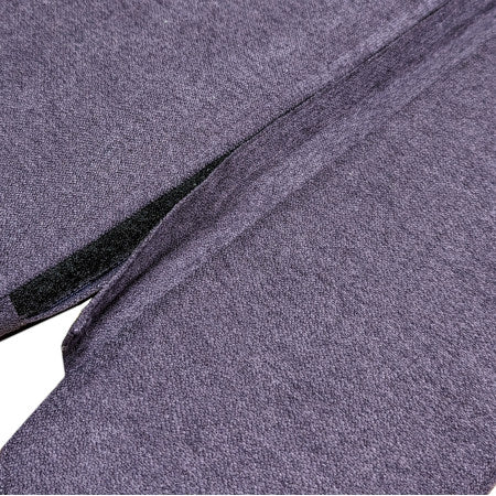 Kissenverbindung mit Stoff und Klettverschluss